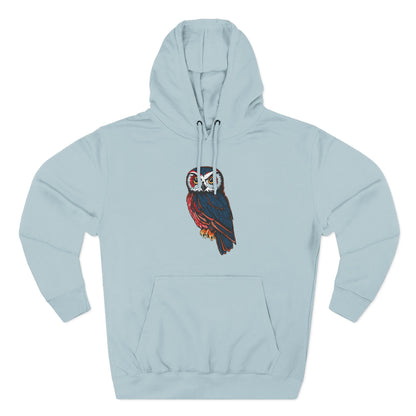 Saw-Whet Owl Icon - Fleece Hoodie