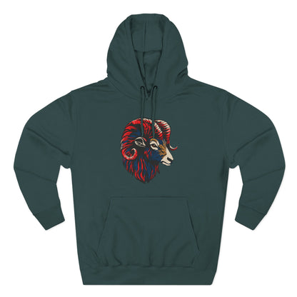 Dall Sheep Icon - Fleece Hoodie