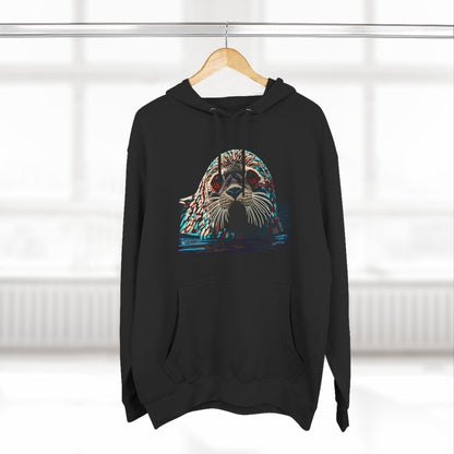 Harbor Seal Icon - Fleece Hoodie