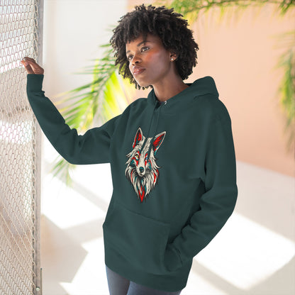 Arctic Fox Icon - Fleece Hoodie