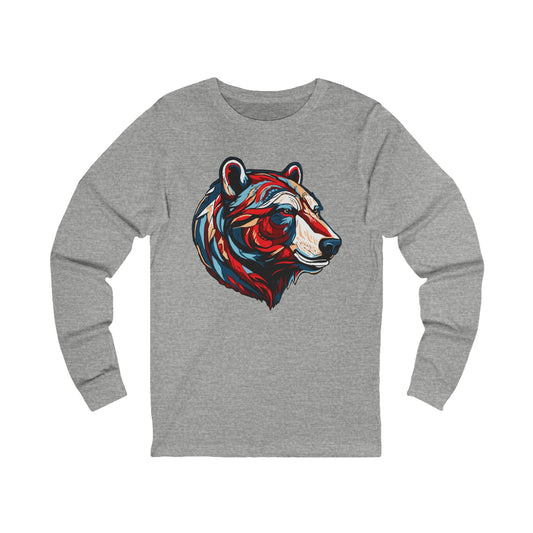 Polar Bear Icon - Long-Sleeve Tee