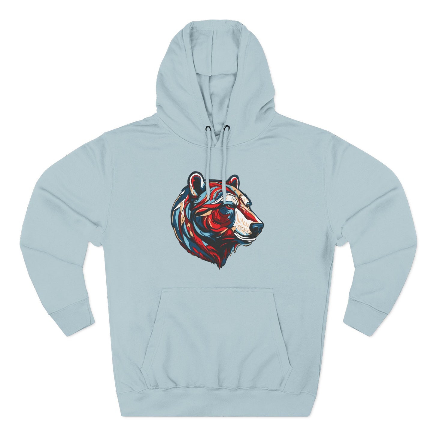 Polar Bear Icon - Fleece Hoodie