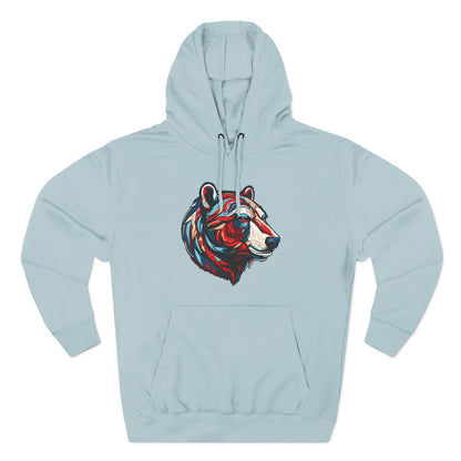 Polar Bear Icon - Fleece Hoodie