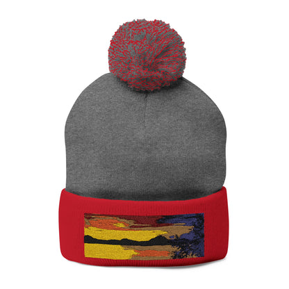 Sunset Lake Knit Cap