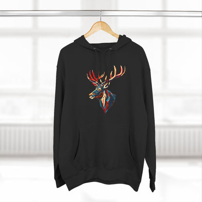 Elk Icon - Fleece Hoodie