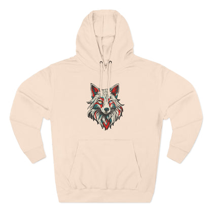 Arctic Fox Icon - Fleece Hoodie