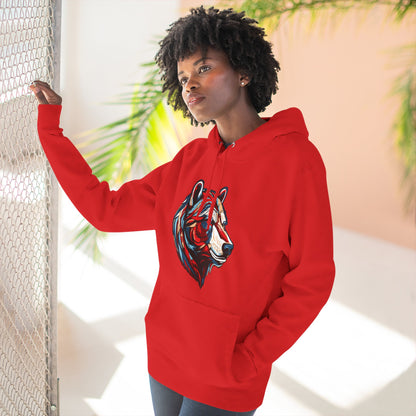 Polar Bear Icon - Fleece Hoodie