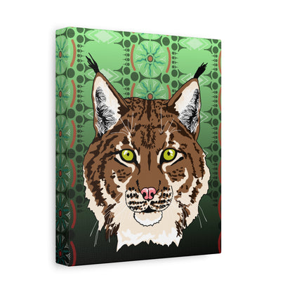 Lynx Portrait (tan) Canvas