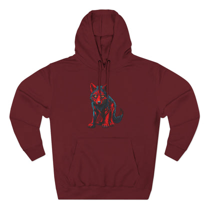 Wolf Pup Icon - Fleece Hoodie