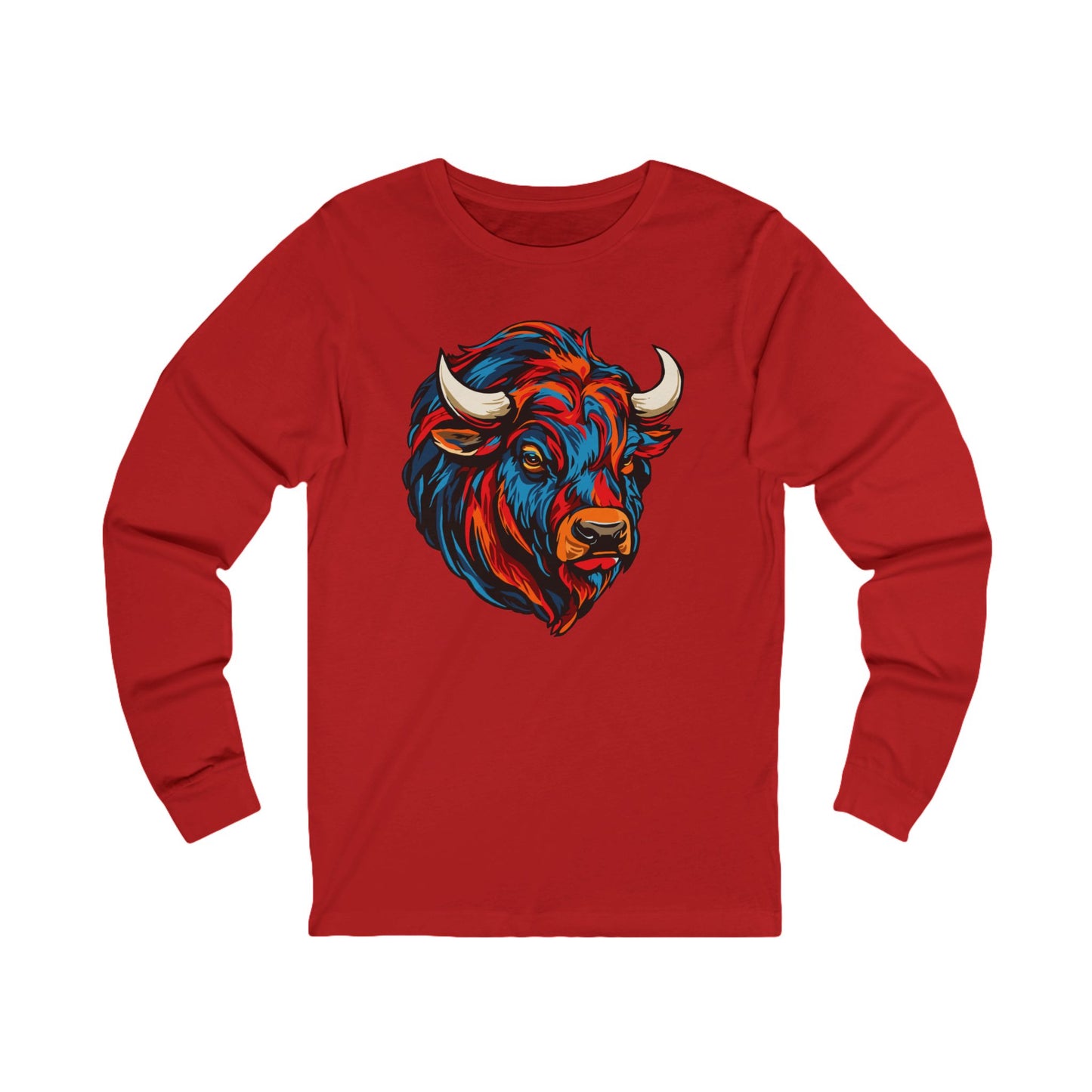Bison Icon - Long-Sleeve Tee
