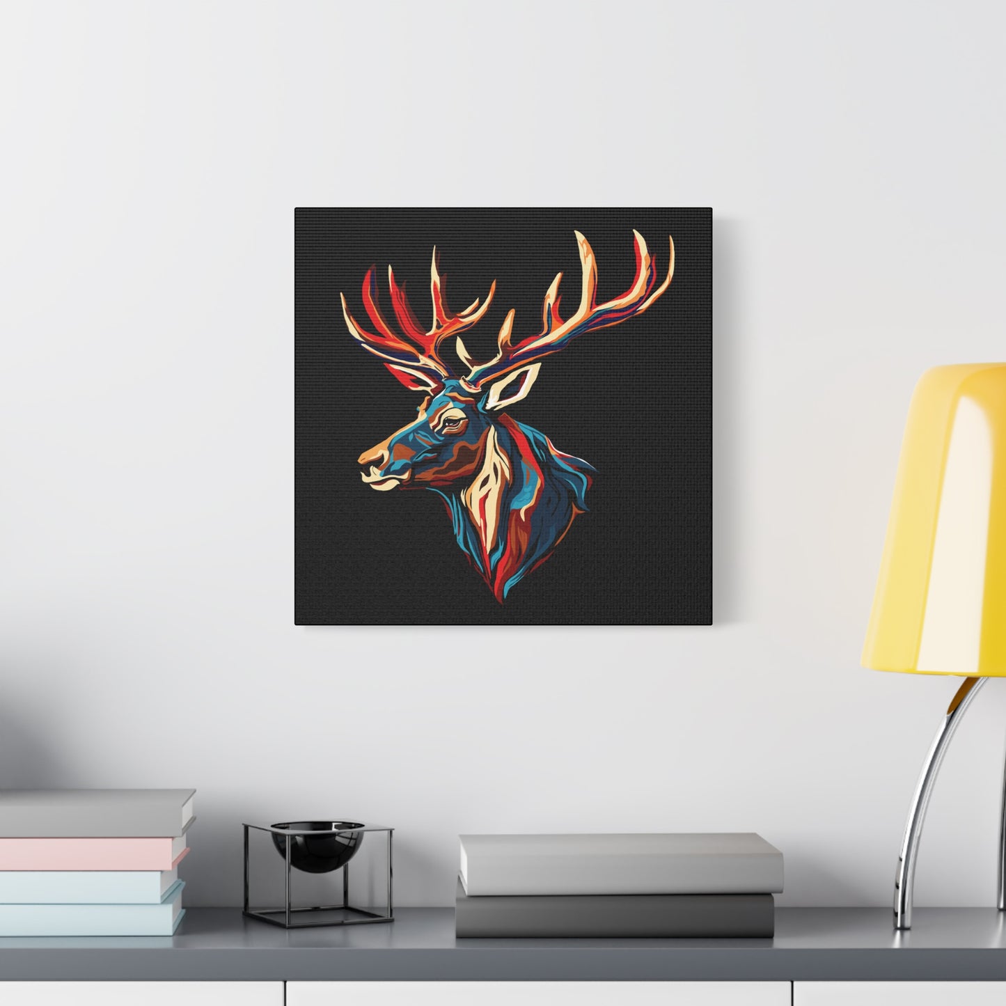 Elk Icon Canvas