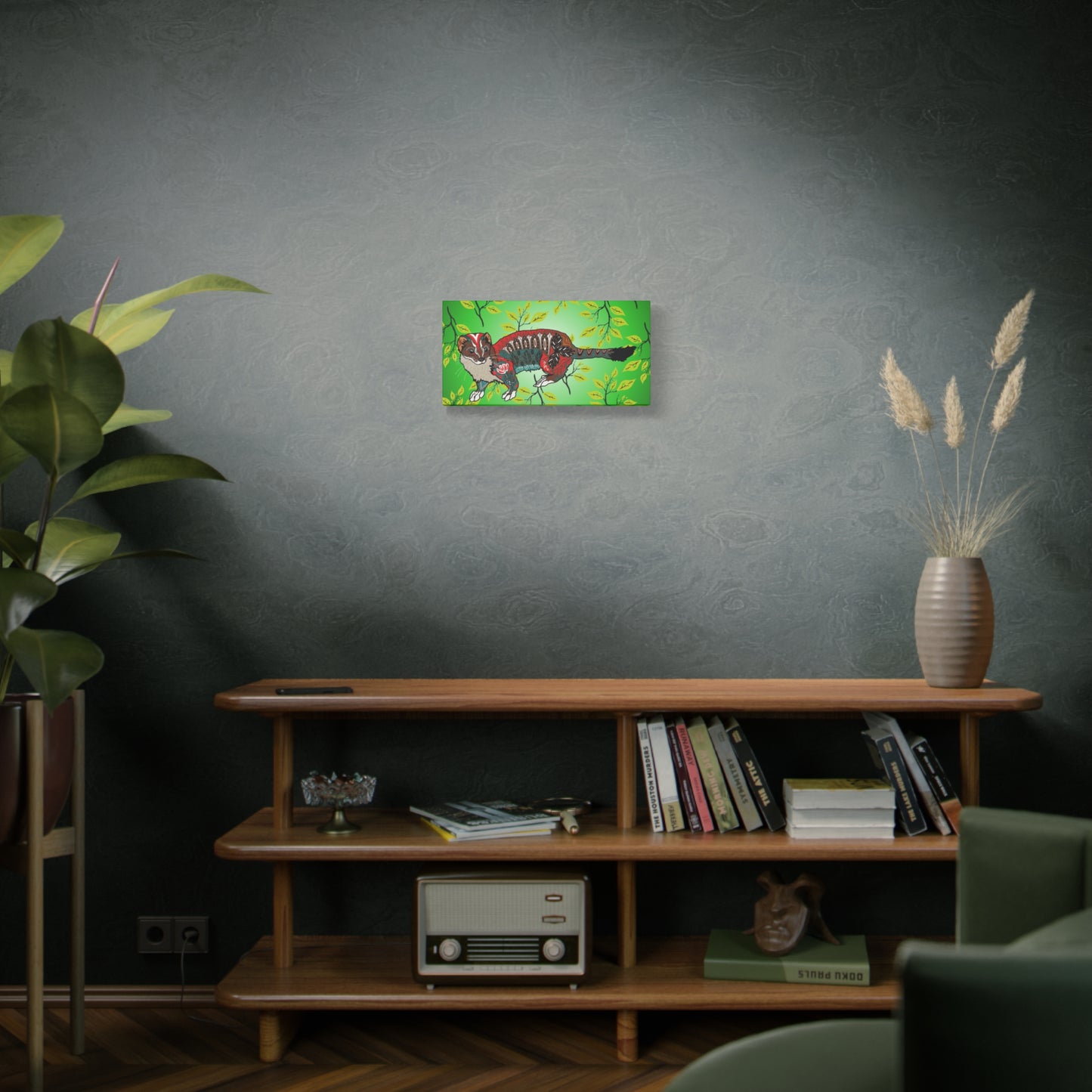 Summer Ermine Canvas