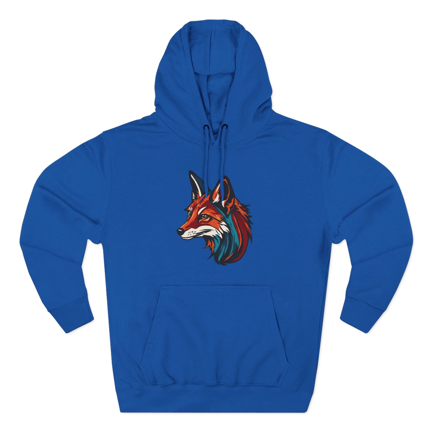 Red Fox Icon - Fleece Hoodie