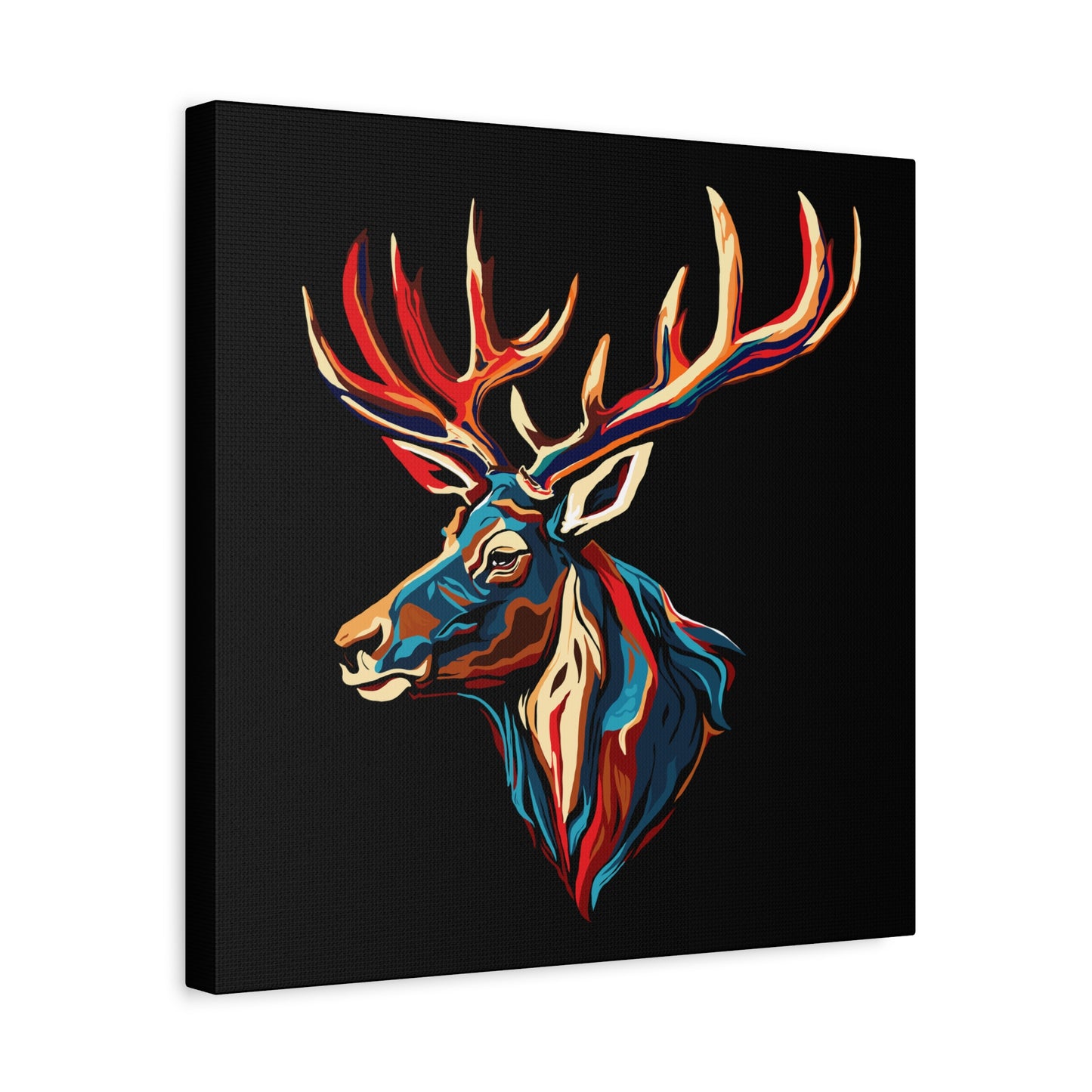 Elk Icon Canvas