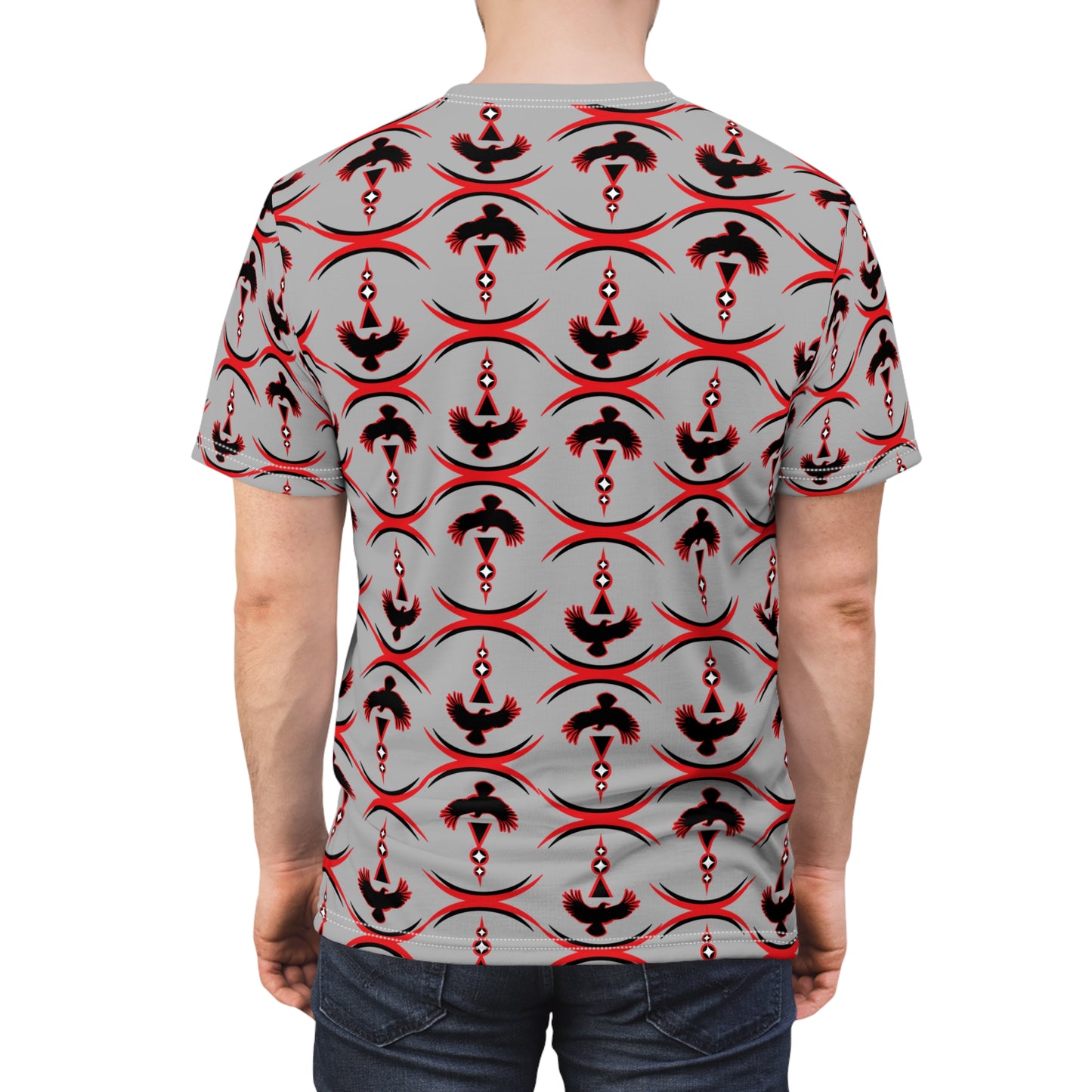 Raven Star Pattern T-Shirt