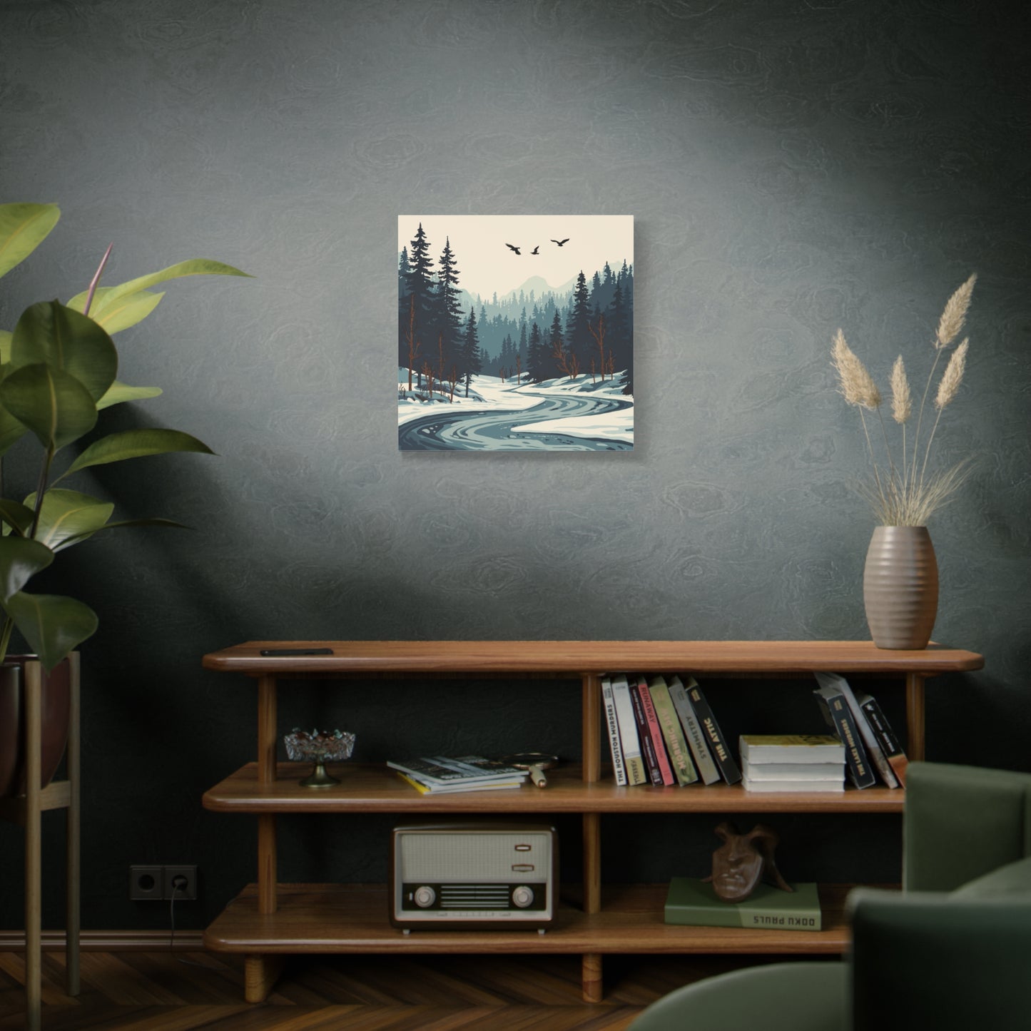 Ice-olate River Canvas