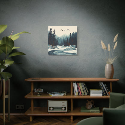 Ice-olate River Canvas