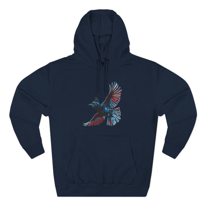 Steller's Jay Icon - Fleece Hoodie