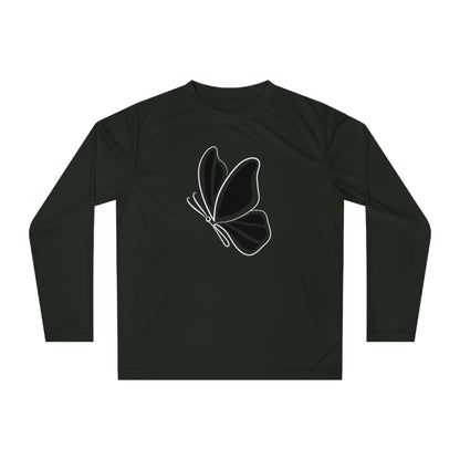 Butterfly Silhouette Long-Sleeve (Performance)