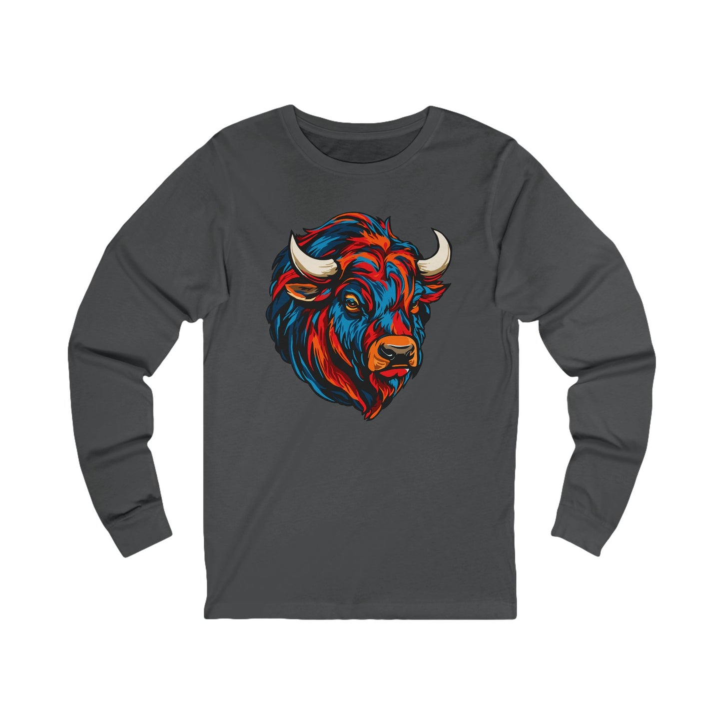 Bison Icon - Long-Sleeve Tee