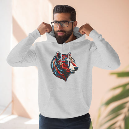 Polar Bear Icon - Fleece Hoodie