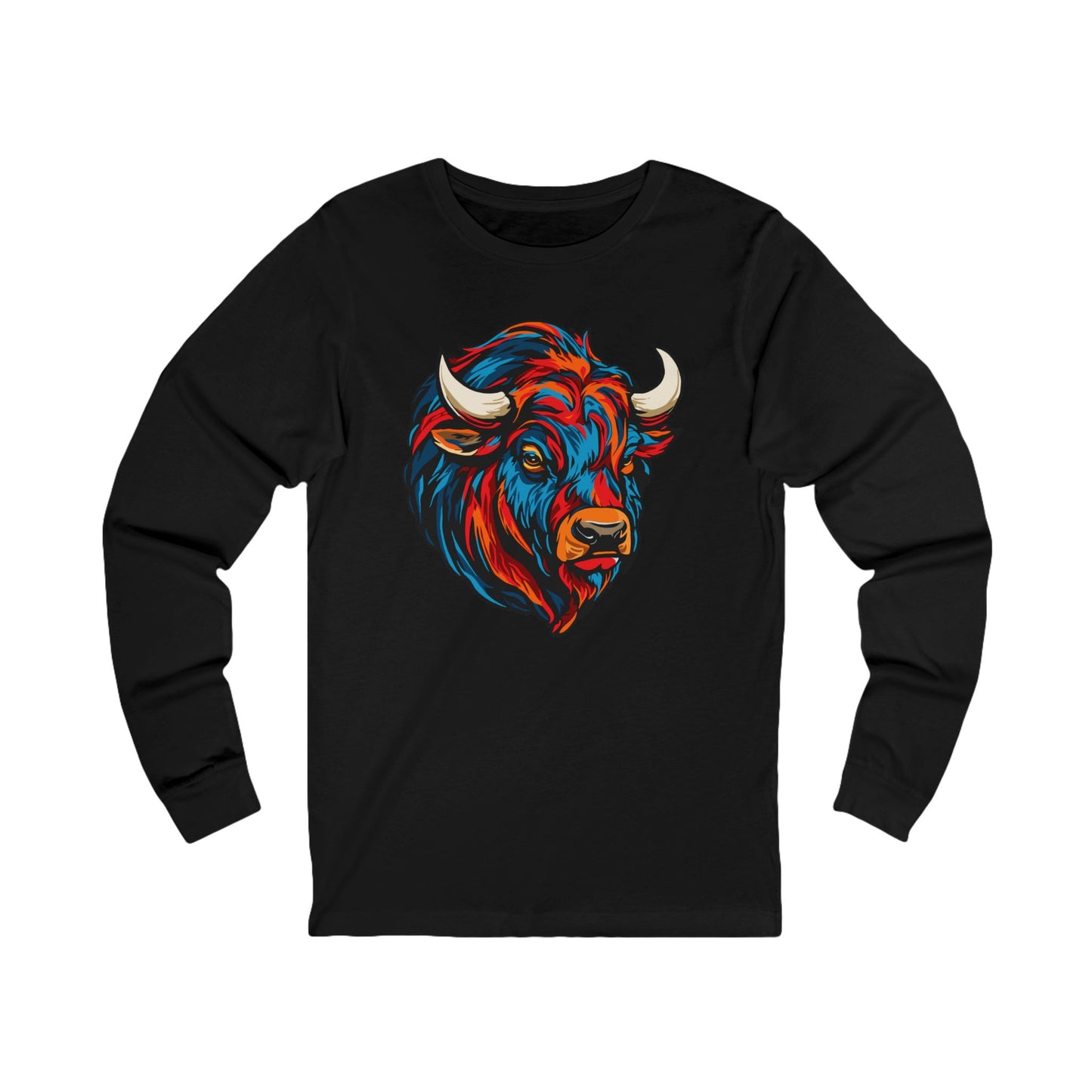 Bison Icon - Long-Sleeve Tee