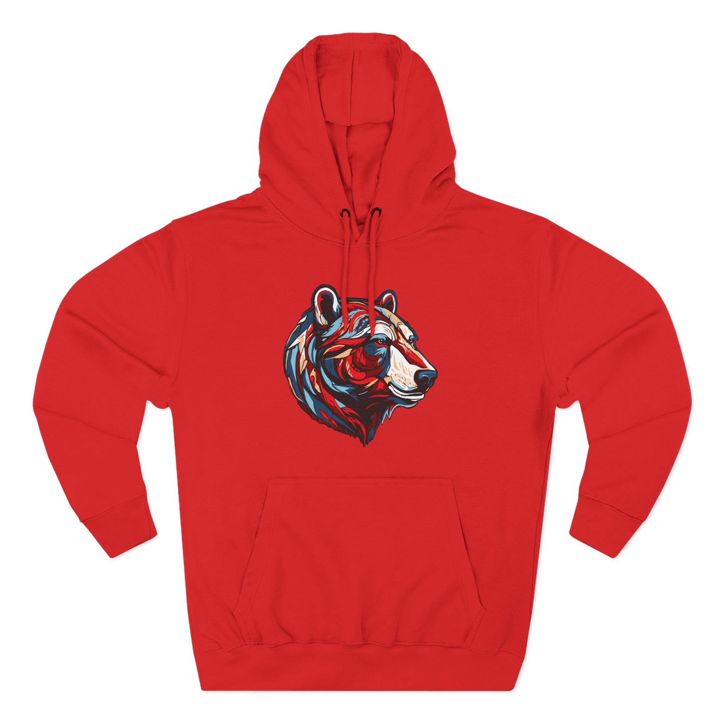 Polar Bear Icon - Fleece Hoodie