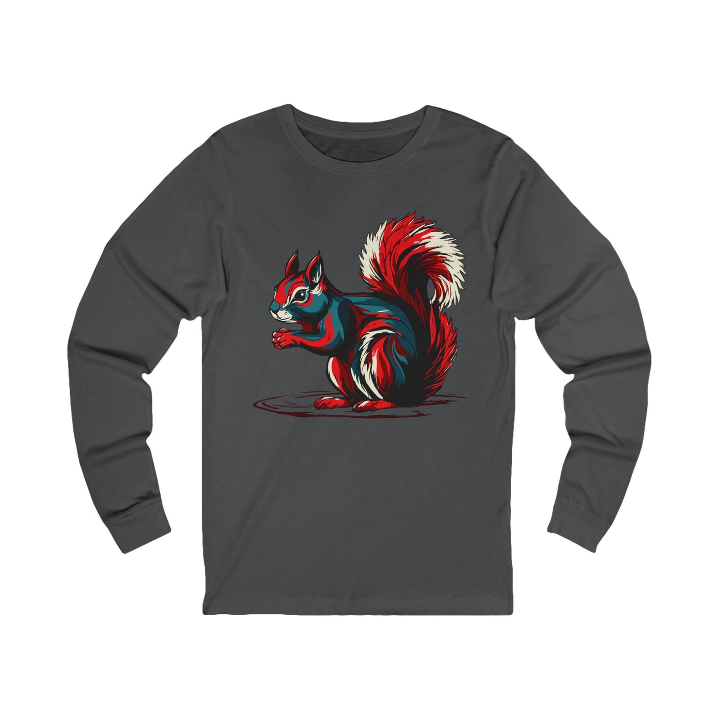 Squirrel Icon - Long-Sleeve Tee