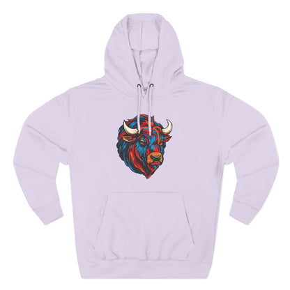 Bison Icon - Fleece Hoodie
