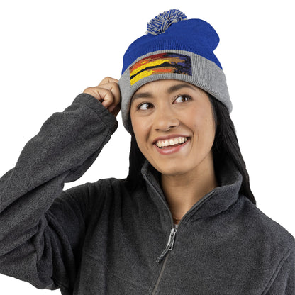 Sunset Lake Knit Cap