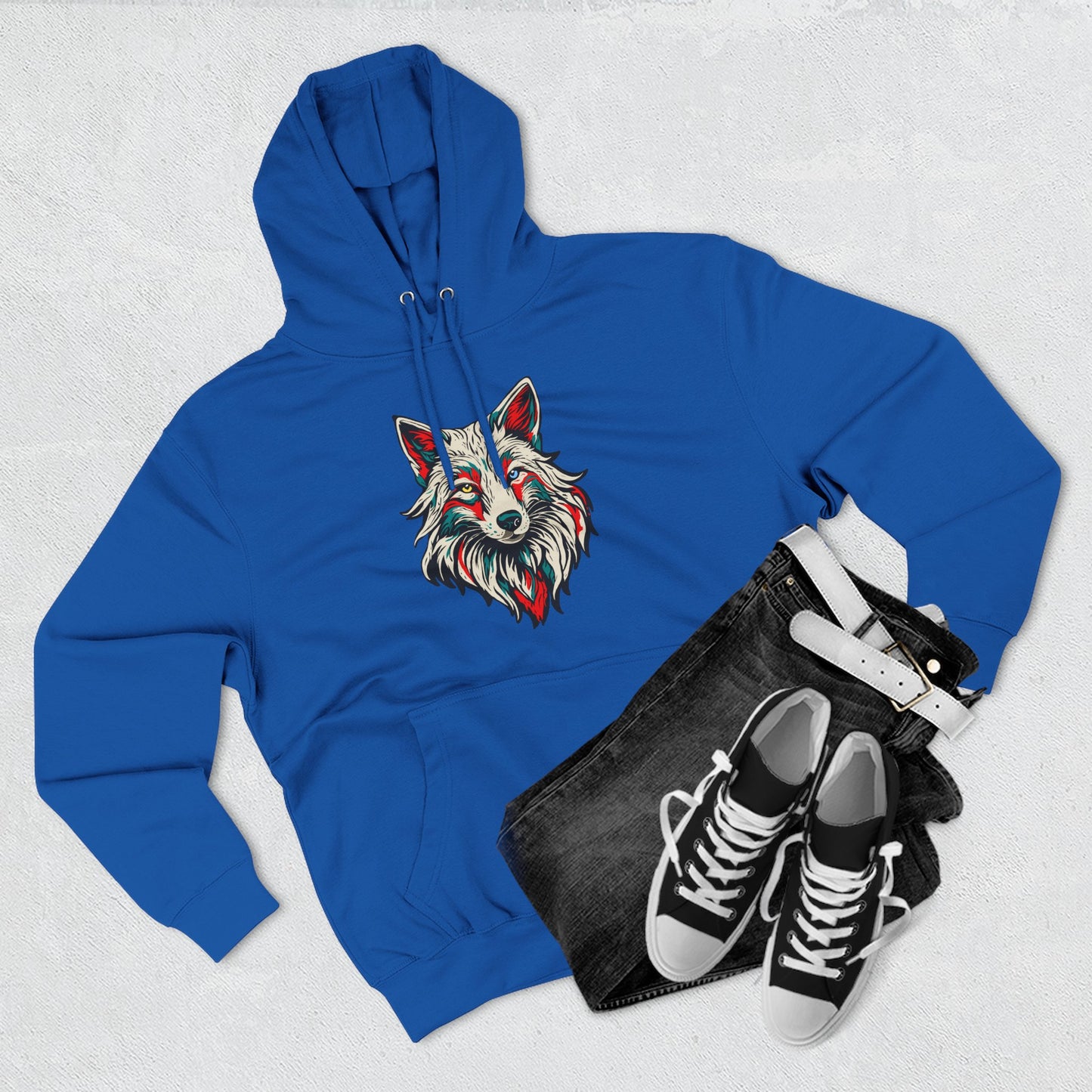 Arctic Fox Icon - Fleece Hoodie