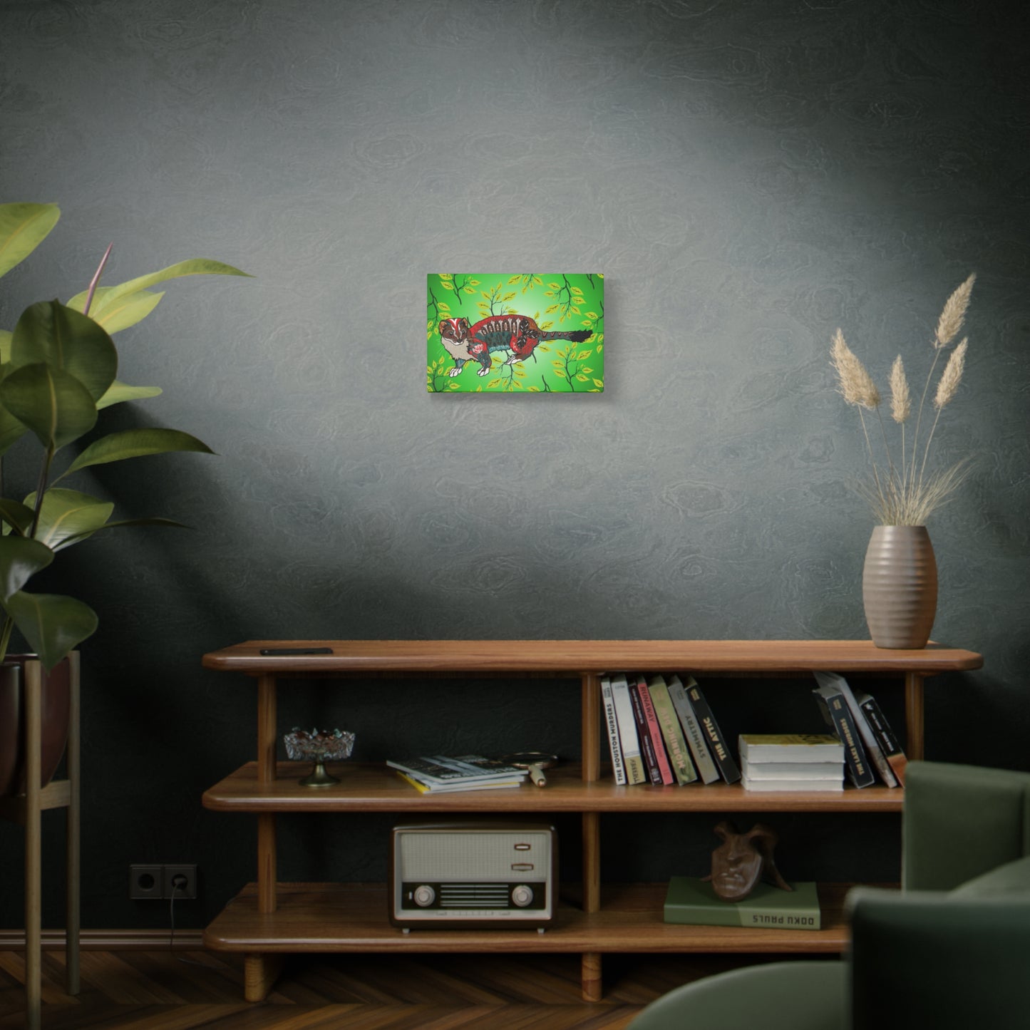 Summer Ermine Canvas