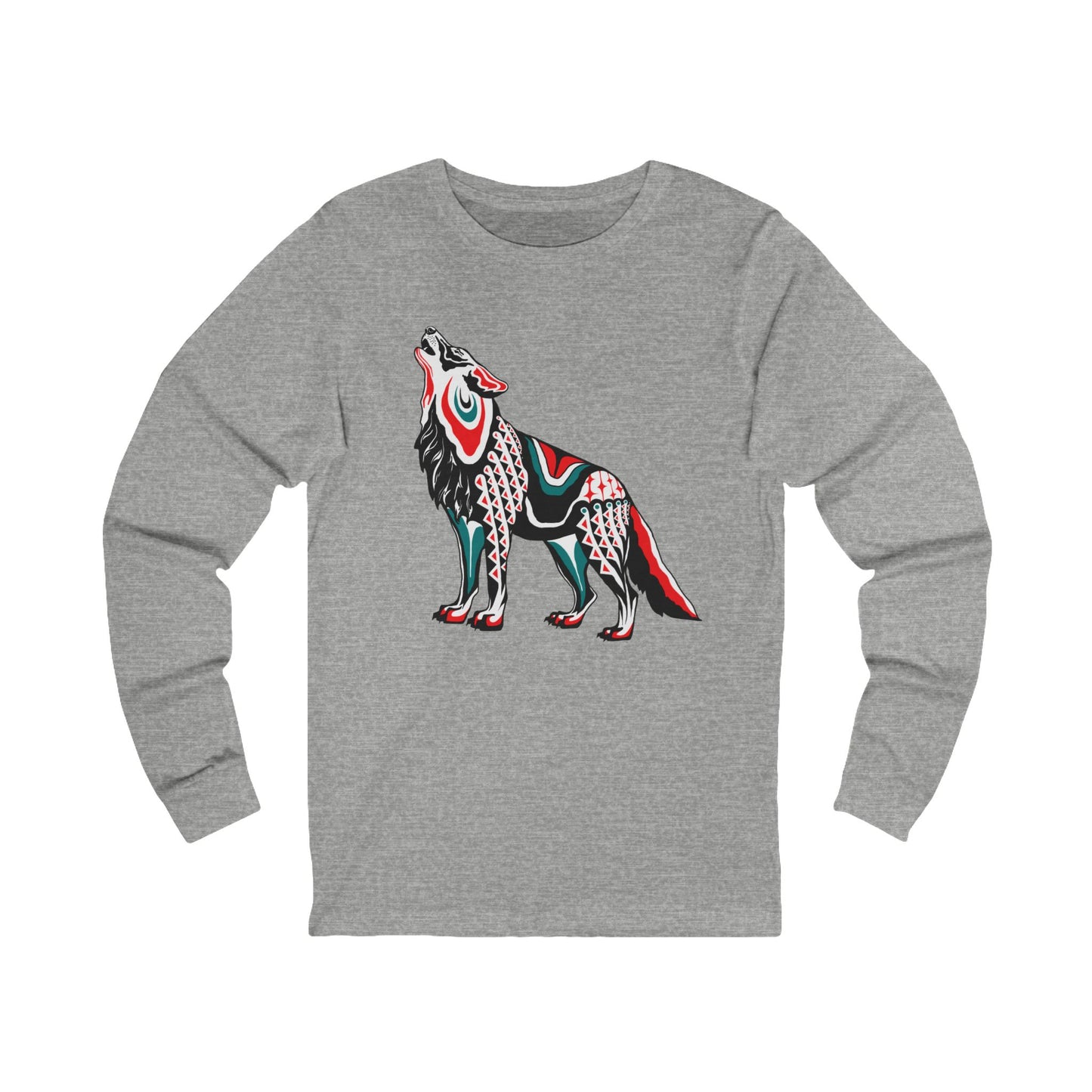Howling Wolf - Long-Sleeve Tee