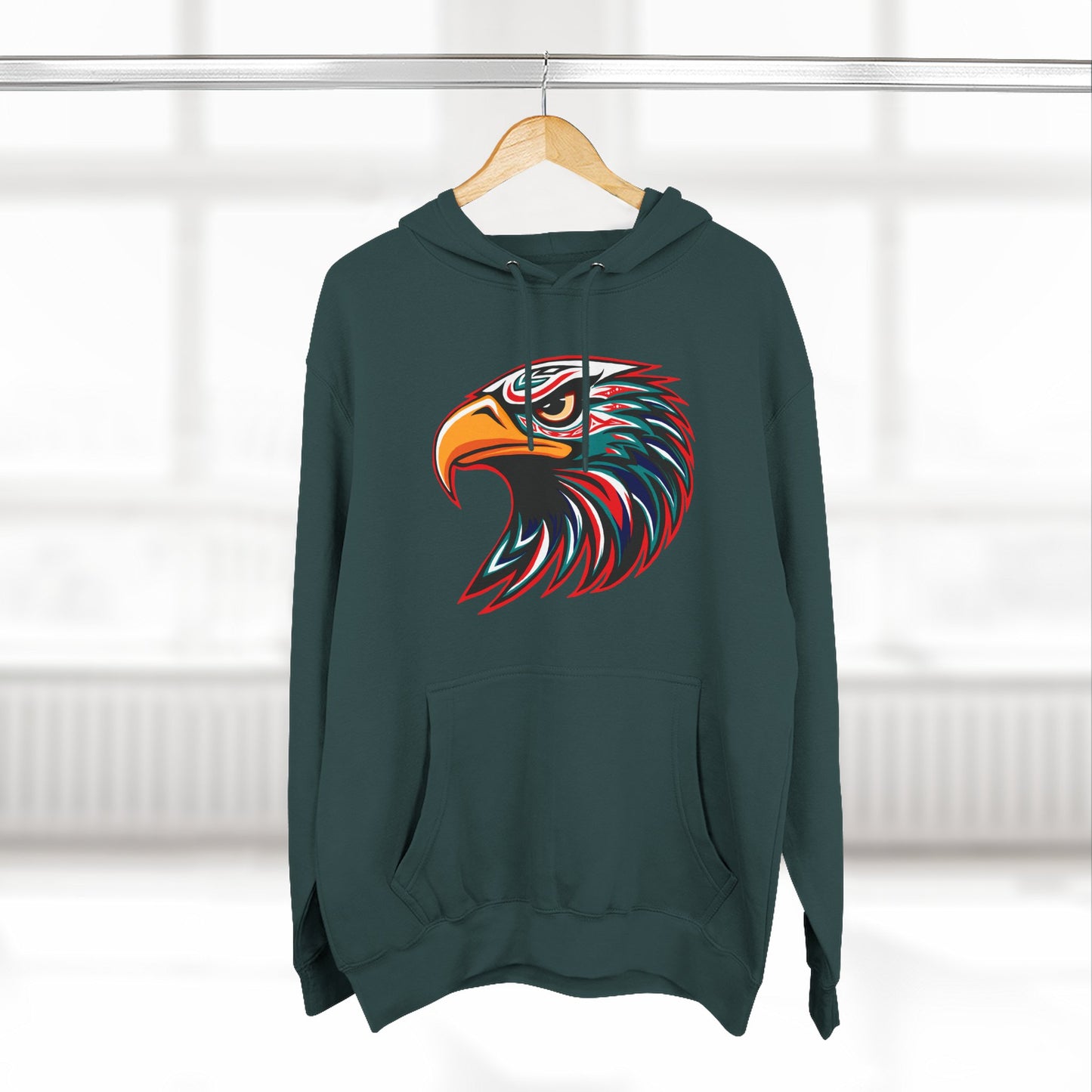 Eagle Icon - Fleece Hoodie