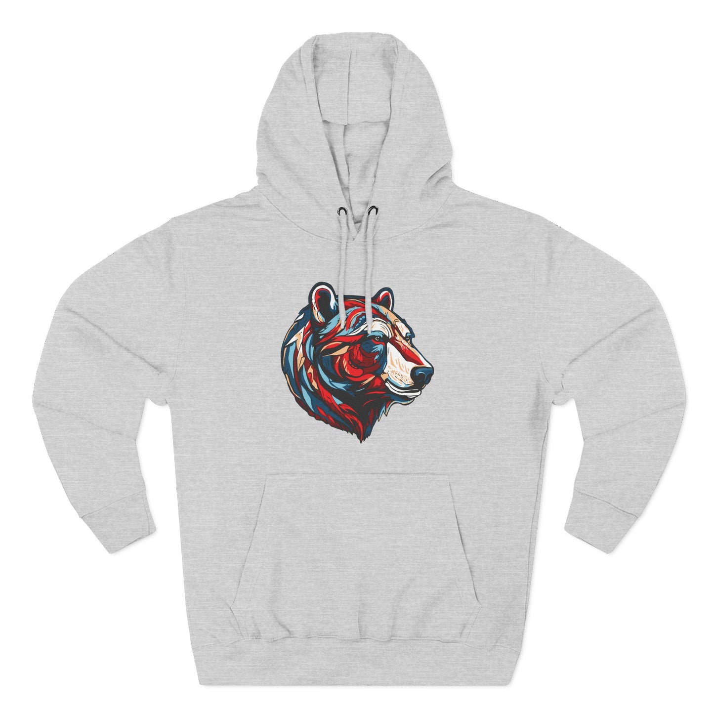 Polar Bear Icon - Fleece Hoodie