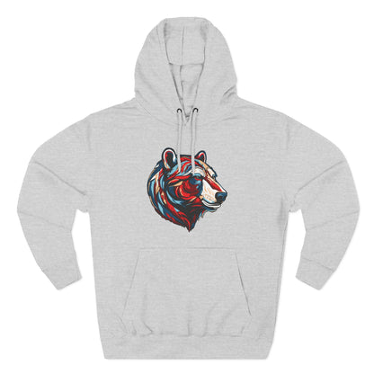 Polar Bear Icon - Fleece Hoodie