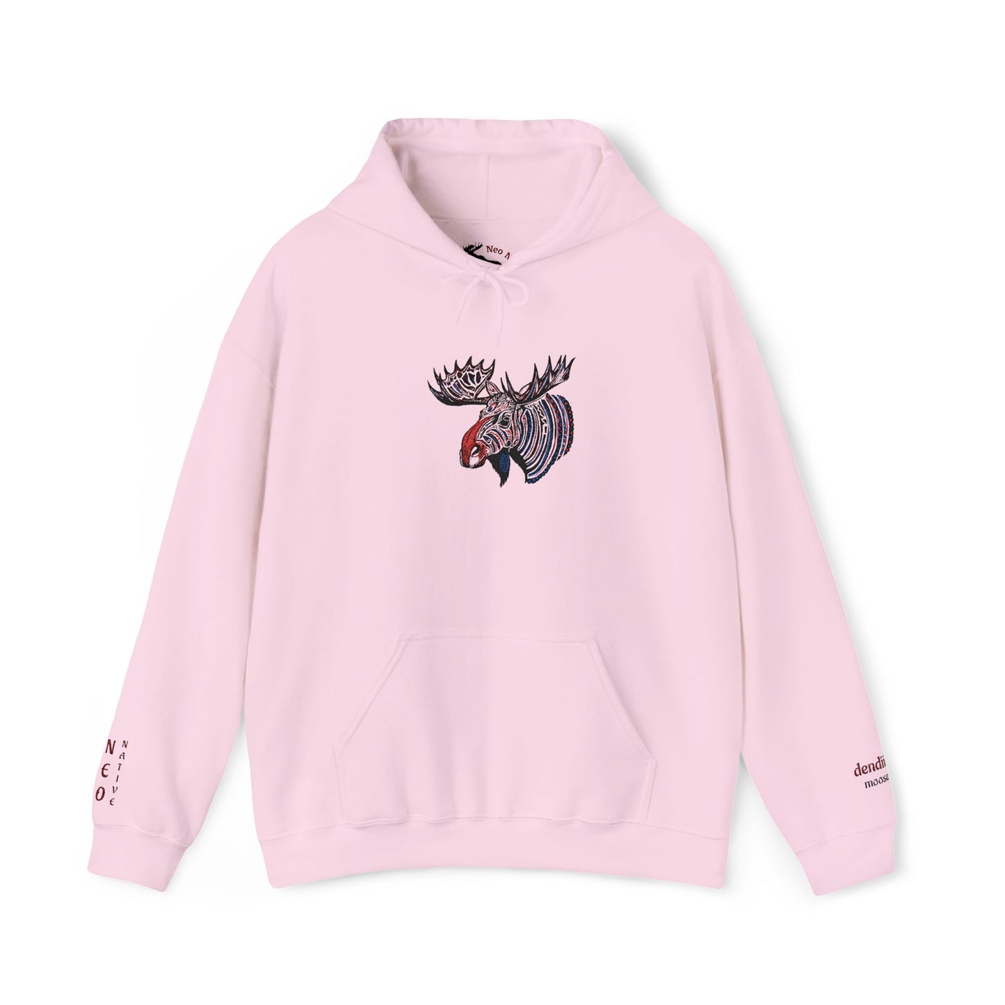 Tribal Moose Hoodie