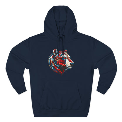 Polar Bear Icon - Fleece Hoodie