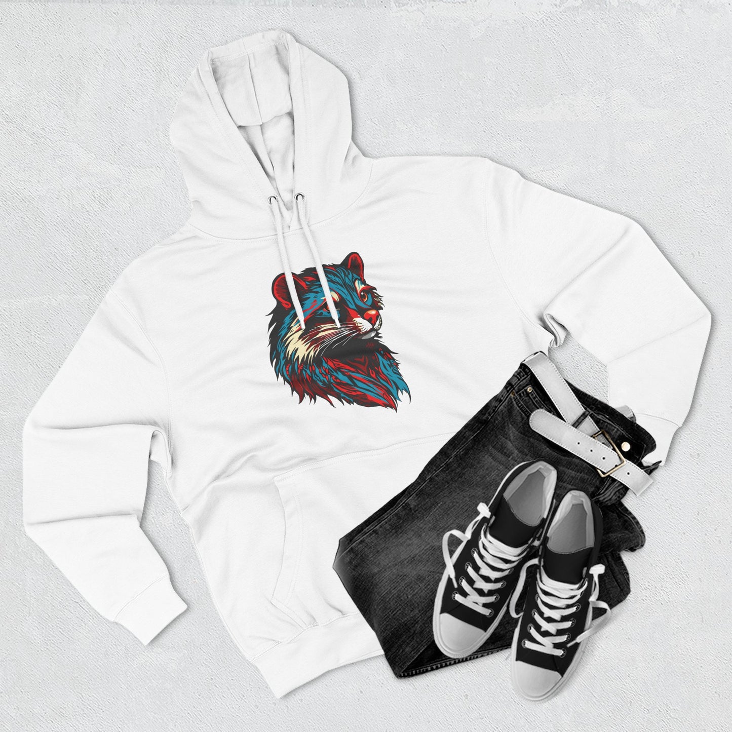 Mink Icon - Fleece Hoodie