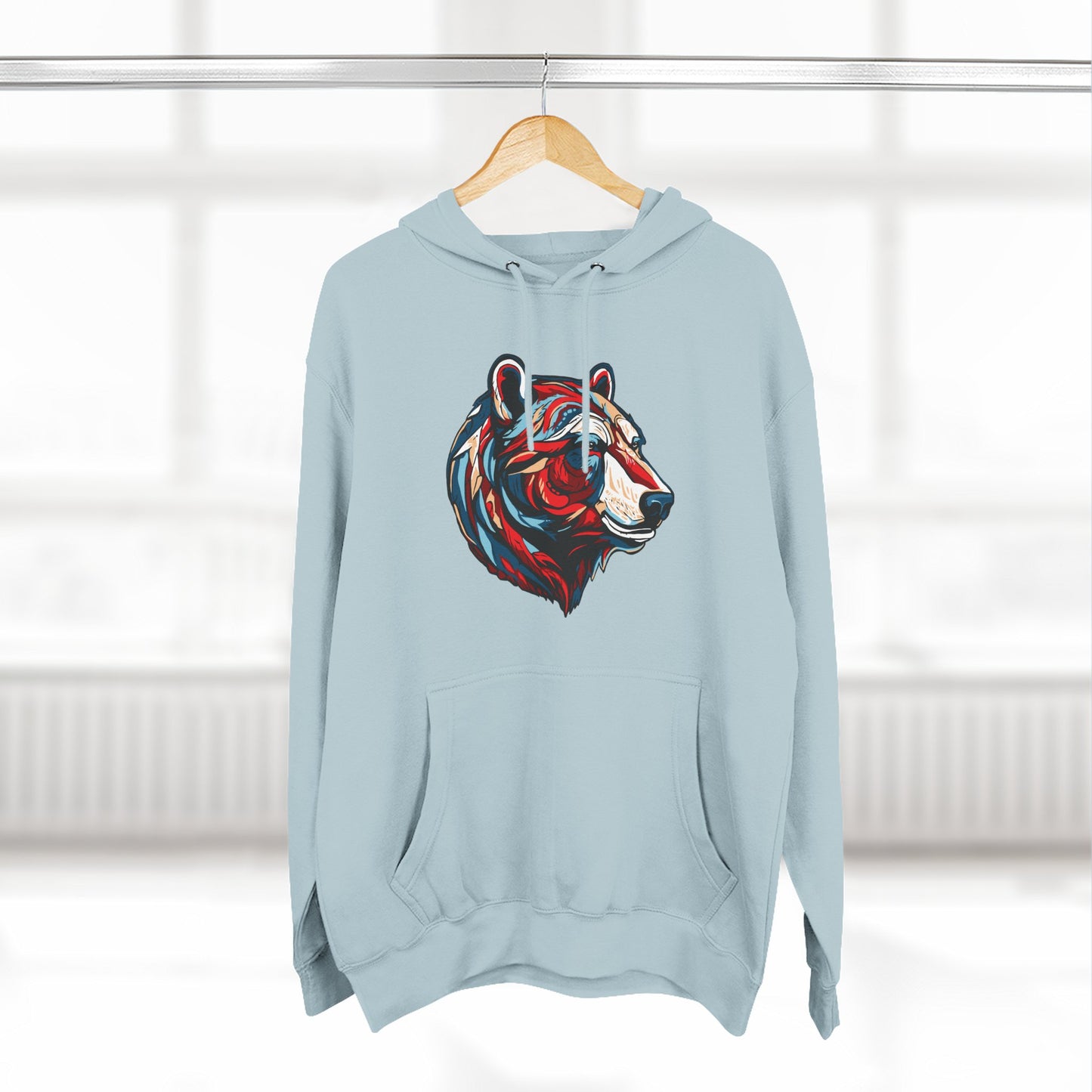 Polar Bear Icon - Fleece Hoodie