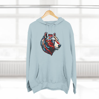 Polar Bear Icon - Fleece Hoodie