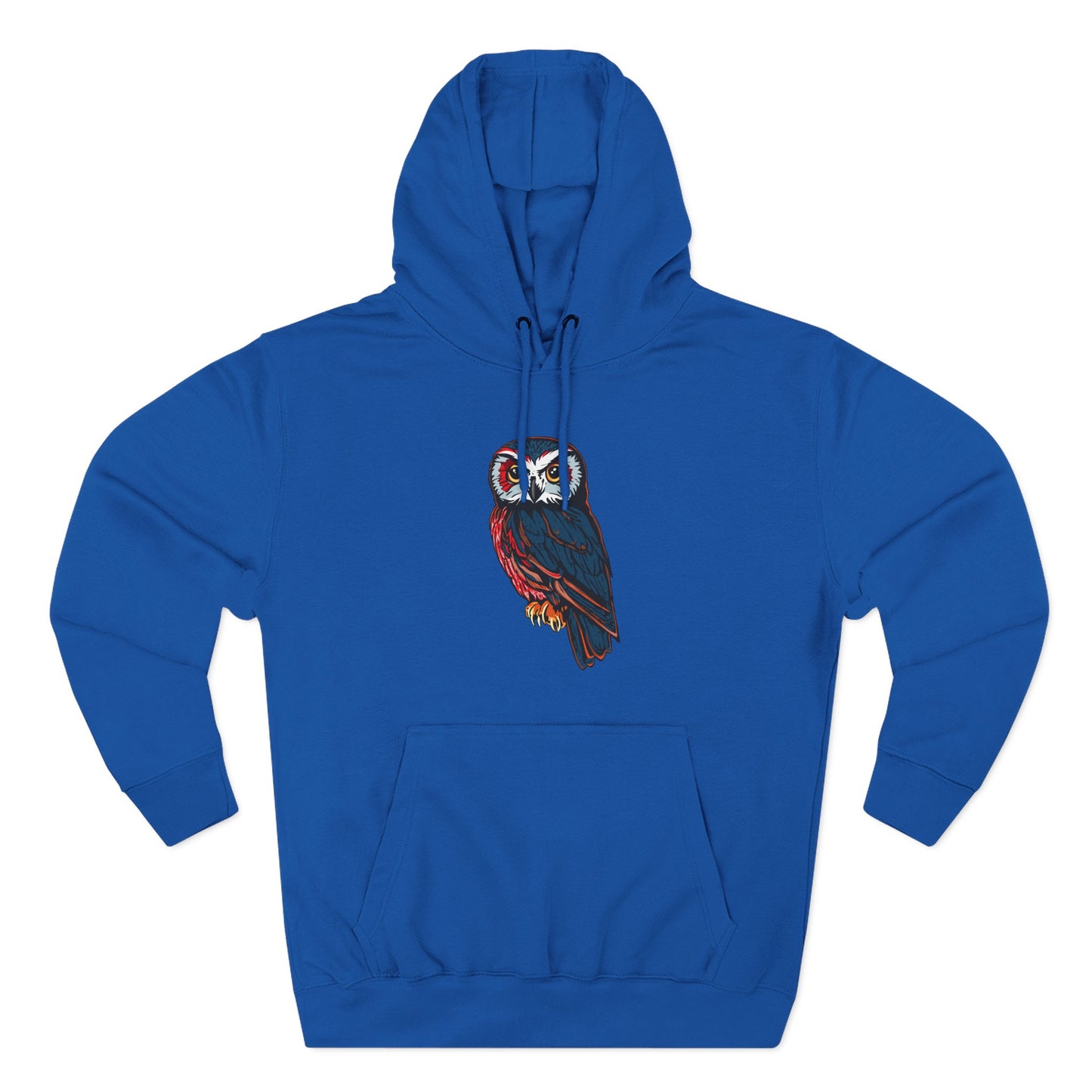 Saw-Whet Owl Icon - Fleece Hoodie