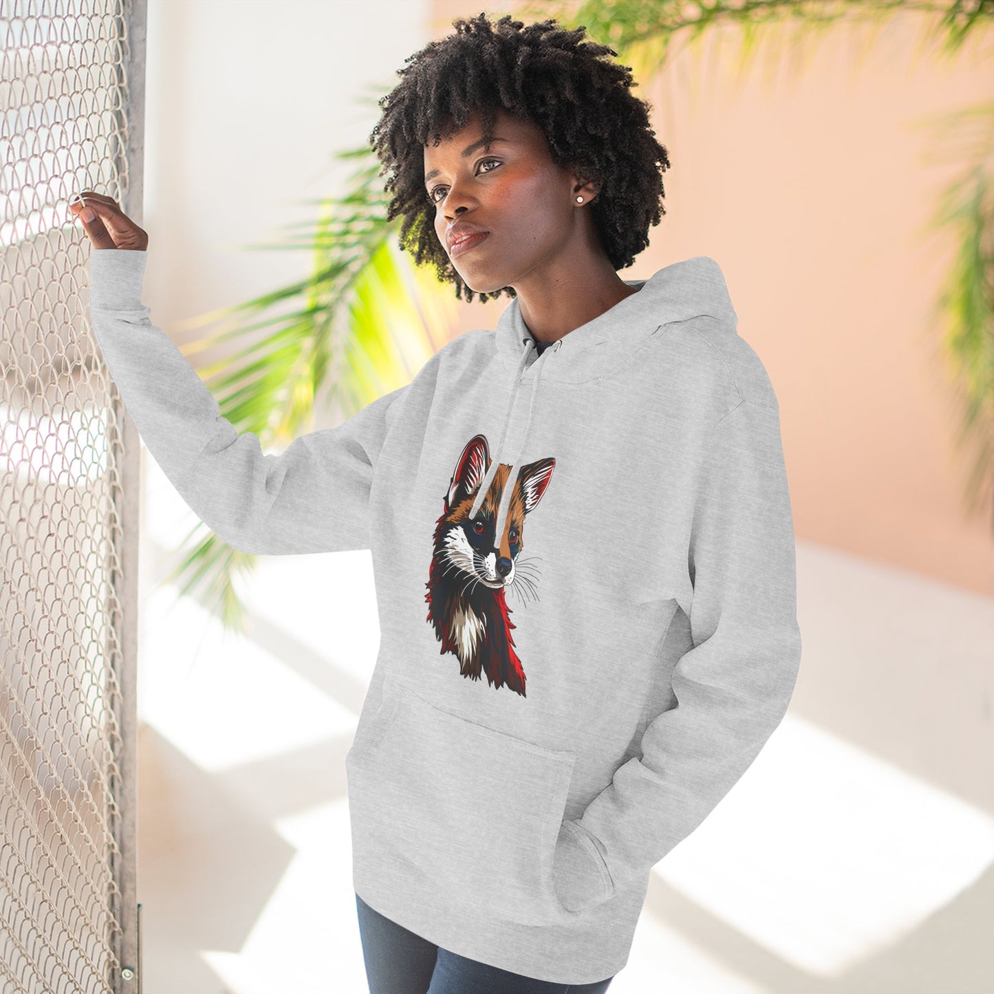 Marten Icon - Fleece Hoodie