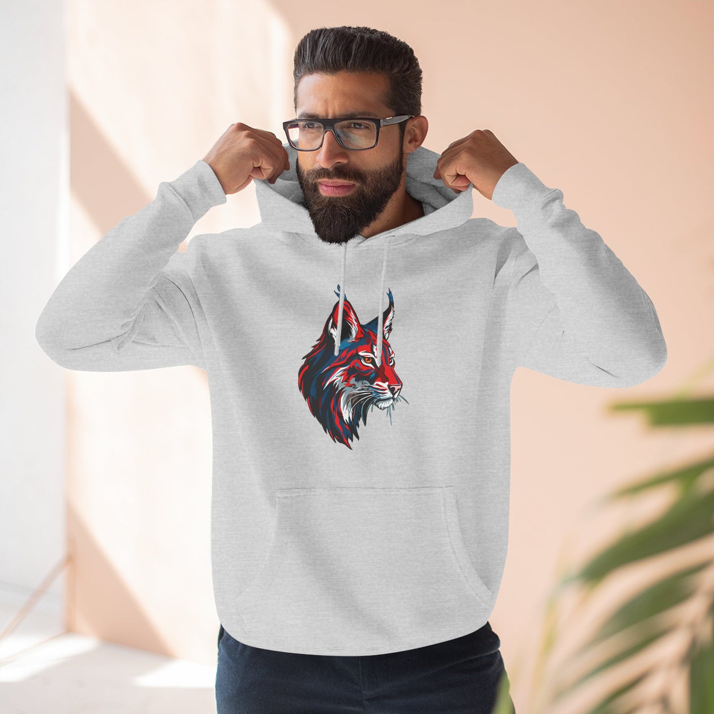 Lynx Icon - Fleece Hoodie