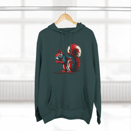 Squirrel Icon - Fleece Hoodie