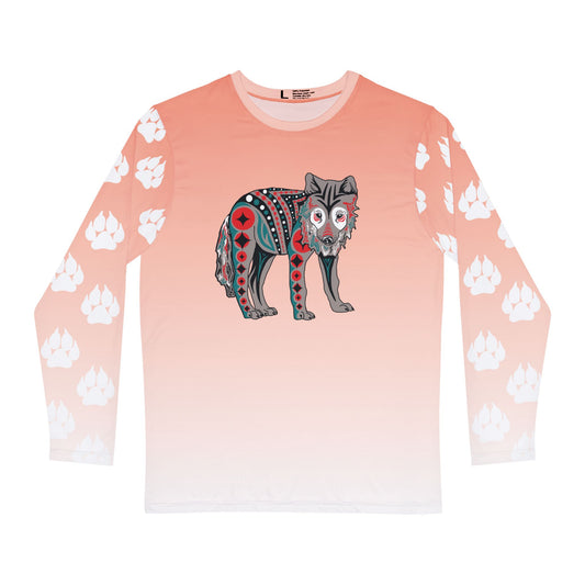 Gray Wolf Pup Long-Sleeve