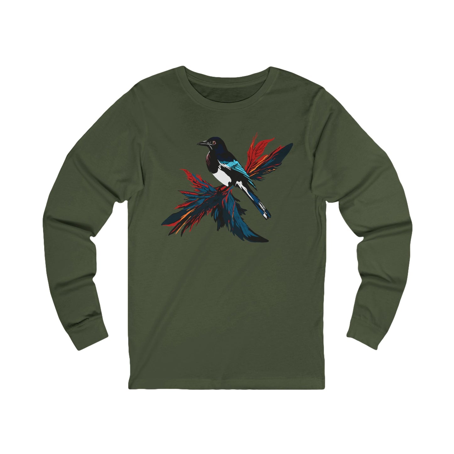 Magpie Icon - Long-Sleeve Tee