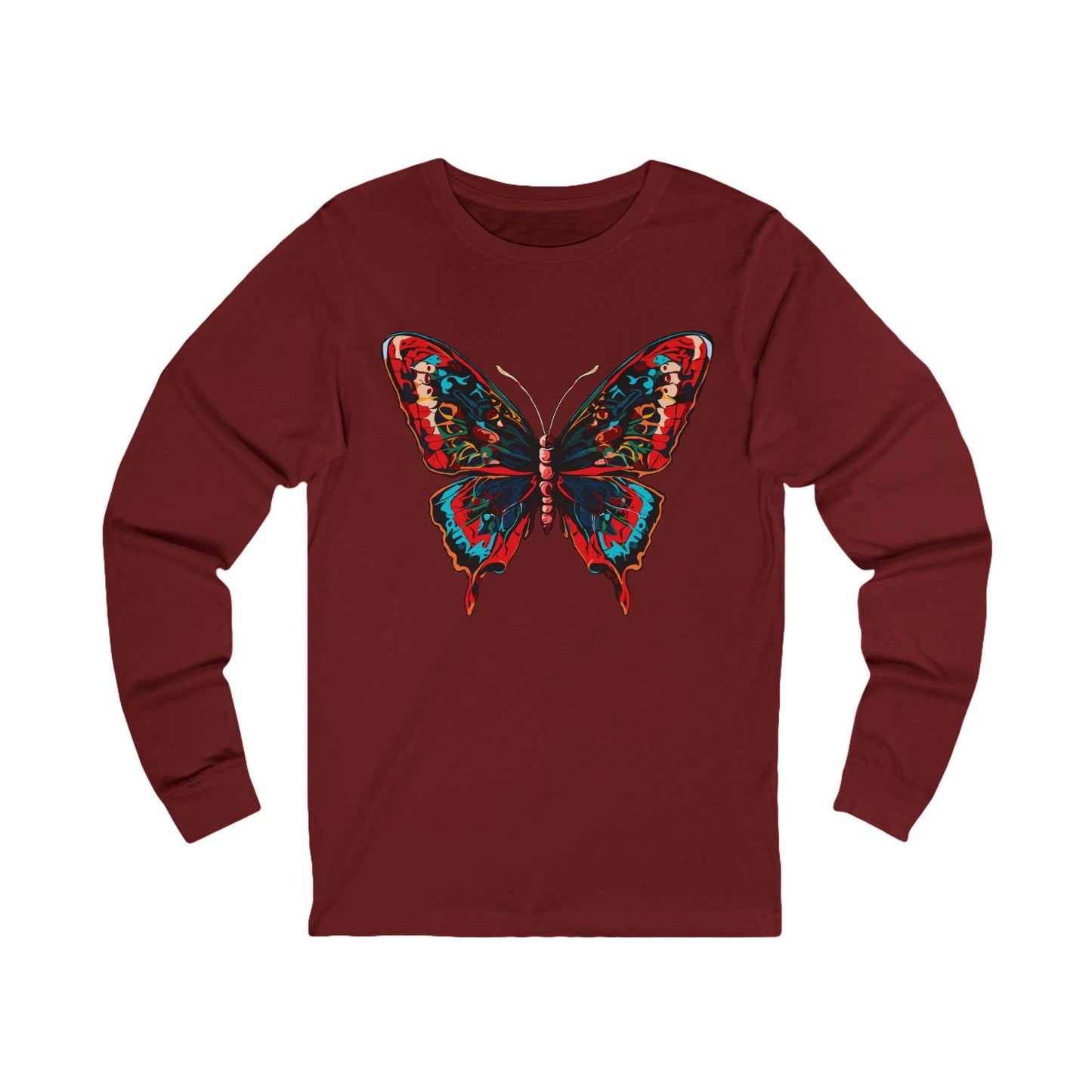 Butterfly Icon - Long-Sleeve Tee