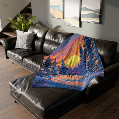 Spruce Moose Blanket