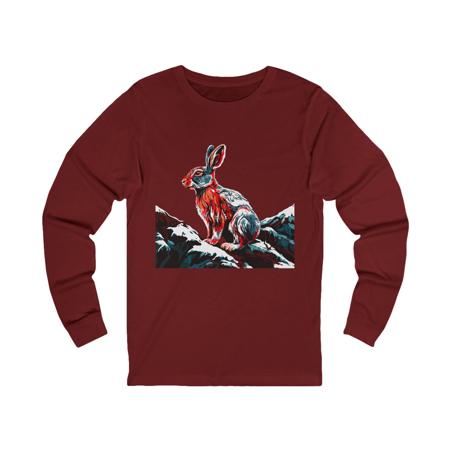 Snowshoe Hare Icon - Long-Sleeve Tee